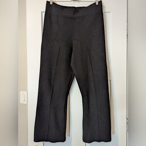 J. Crew Delaney Kick out Sweater Pants, Black, XL